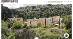 Desktop Screenshot of kapsalianavillage.gr