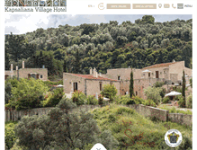 Tablet Screenshot of kapsalianavillage.gr